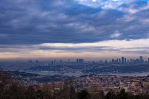 istanbul, view, turkey, sky, beautiful, blue, sea, nature, cami, clouds, top, blue sky, forest, bridge, camlica, ümraniye, mountain, cloudy, aesthetic